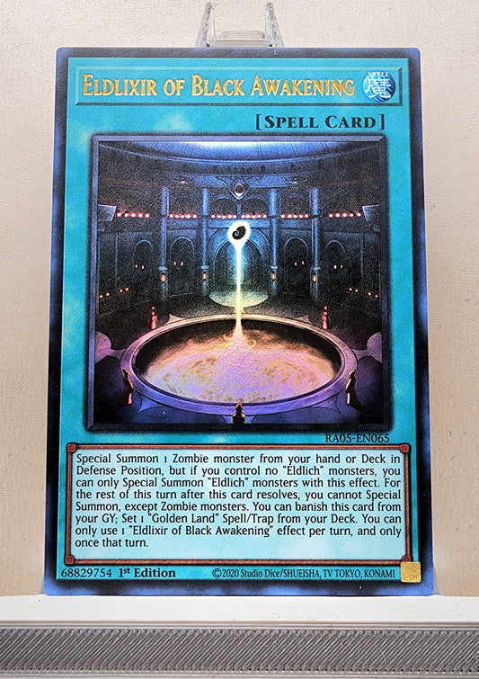 Yugioh! 1x Eldlixir of Black Awakening (RA05 - Ultra Rare) 1st Edition
