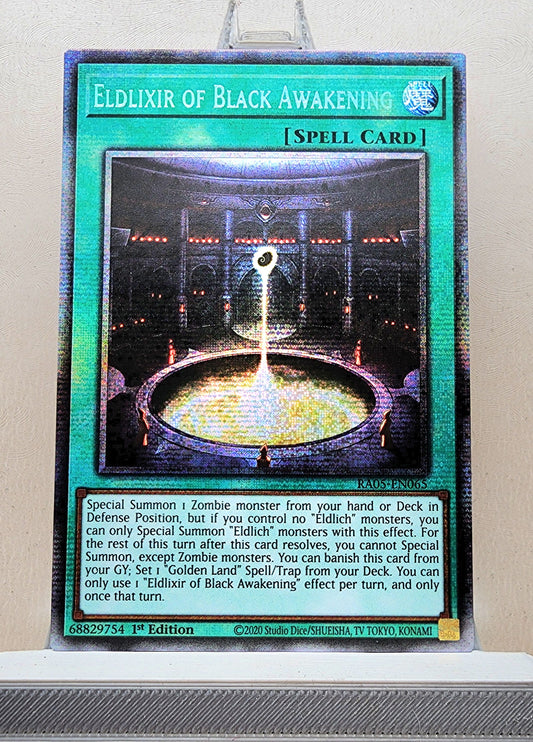 Yugioh! 1x Eldlixir of Black Awakening (RA05 - Starlight Rare) 1st Edition