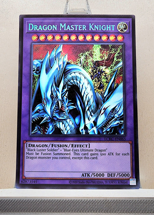 Yugioh! 1x Dragon Master Knight (LCKC - Secret Rare) Unli Edition