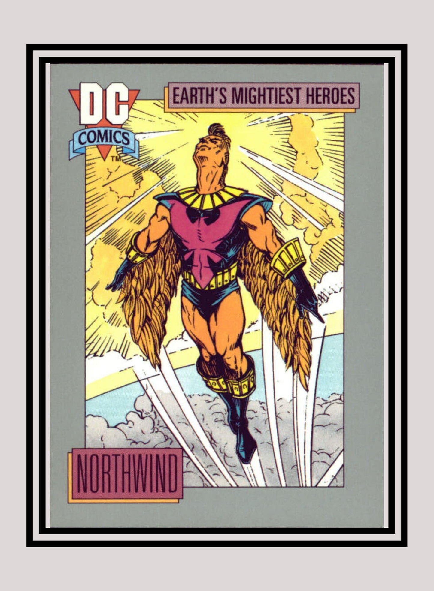 DC! 1x Northwind - Base (#066 - 1991 Impel DC Cosmic Cards)