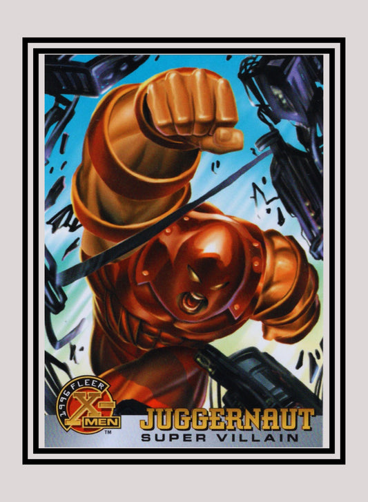 Marvel! 1x Juggernaut - Base (#066 - 1996 Fleer X Men)