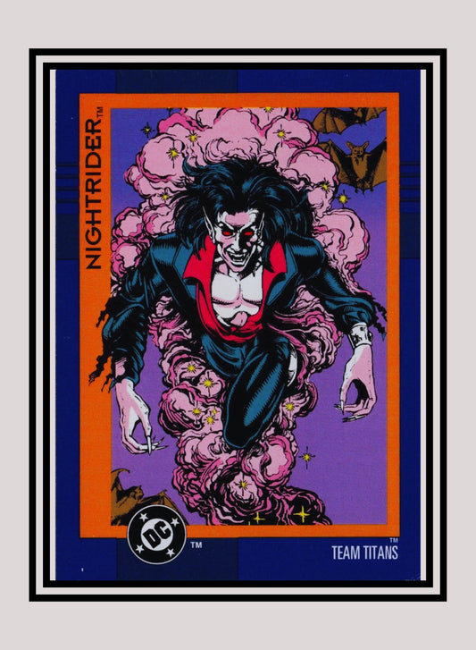 DC! 1x Nightrider - Base (#067 - 1993 Skybox DC Cosmic Teams)