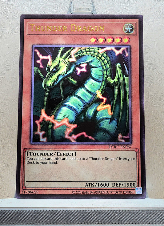 Yugioh! 1x Thunder Dragon (LCKC - Ultra Rare) Unli Edition