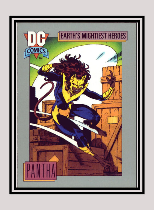 DC! 1x Pantha - Base (#068 - 1991 Impel DC Cosmic Cards)