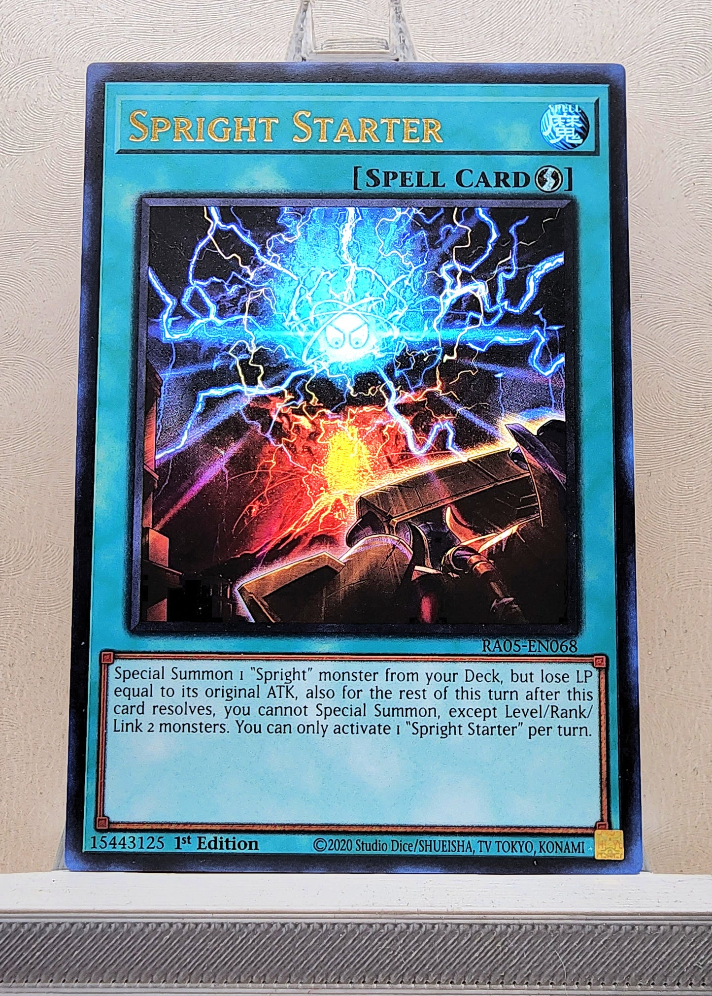 Yugioh! 1x Spright Starter (RA05 - Ultra Rare) 1st Edition