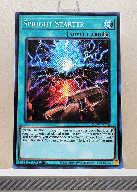 Yugioh! 1x Spright Starter (RA05 - Secret Rare) 1st Edition