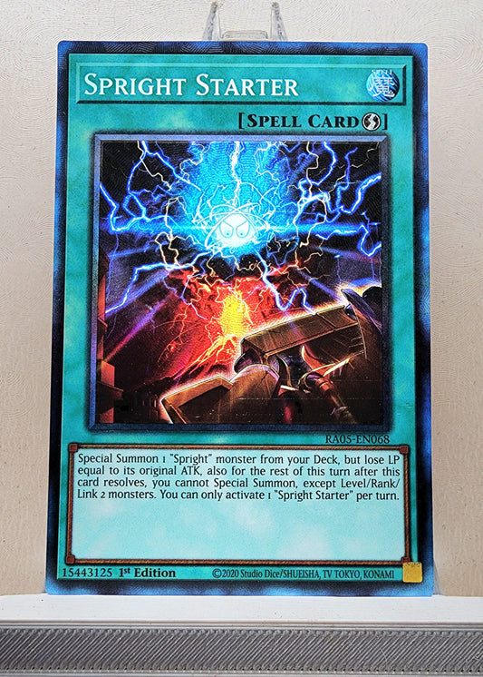 Yugioh! 1x Spright Starter (RA05 - Prismatic Collectors Rare) 1st Edition
