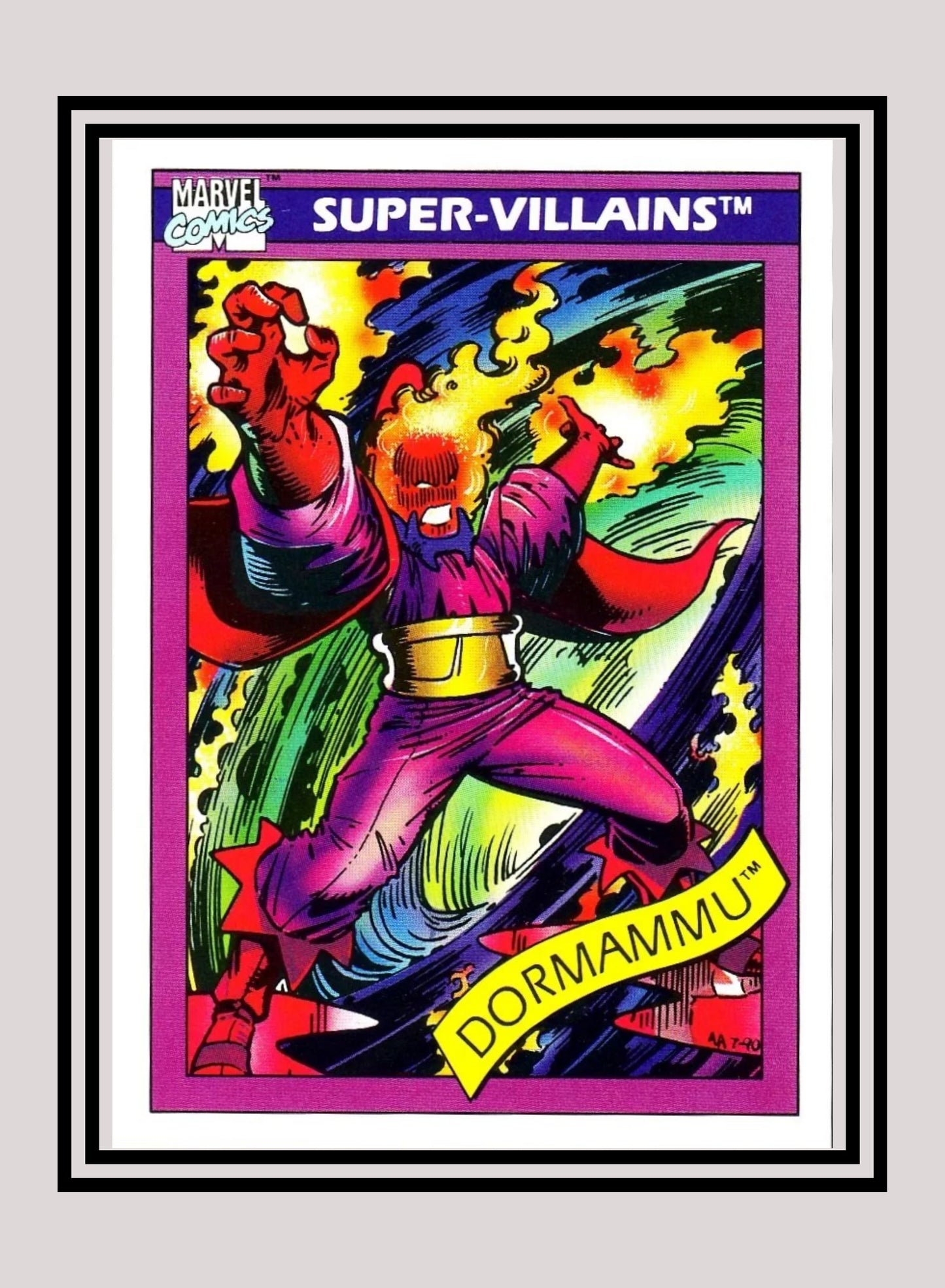 Marvel! 1x Dormammu - Base (#069 - 1990 Impel Marvel Universe Series I)