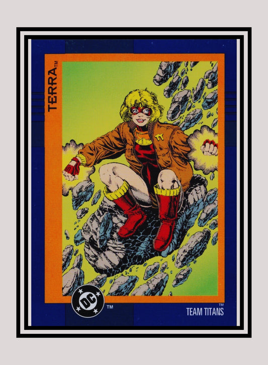 DC! 1x Terra - Base (#069 - 1993 Skybox DC Cosmic Teams)