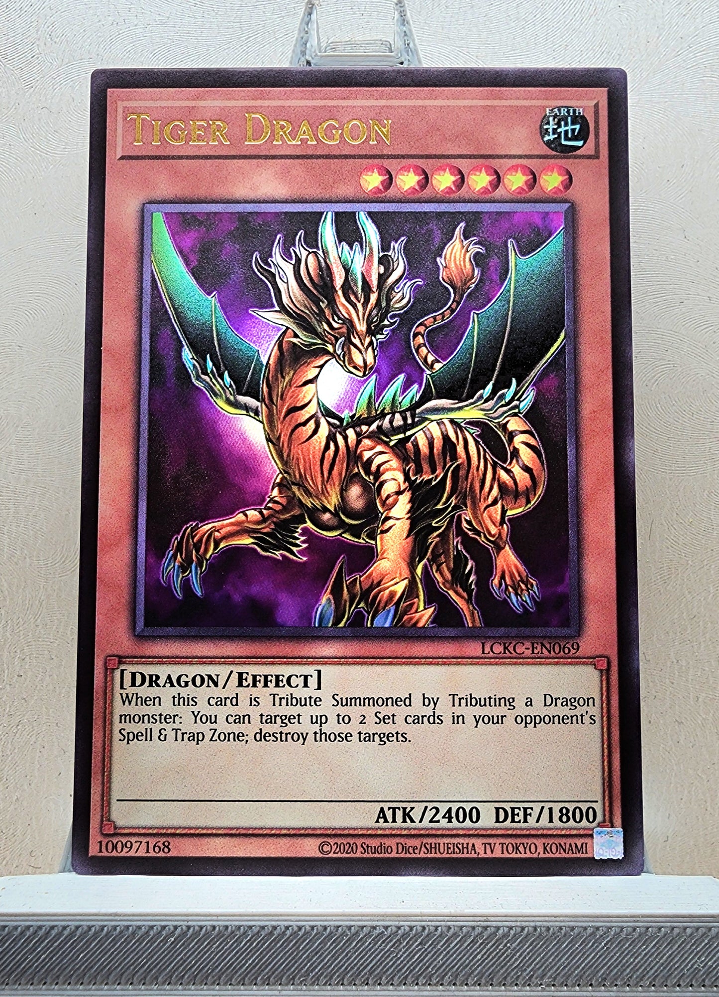 Yugioh! 1x Tiger Dragon (LCKC - Ultra Rare) Unli Edition