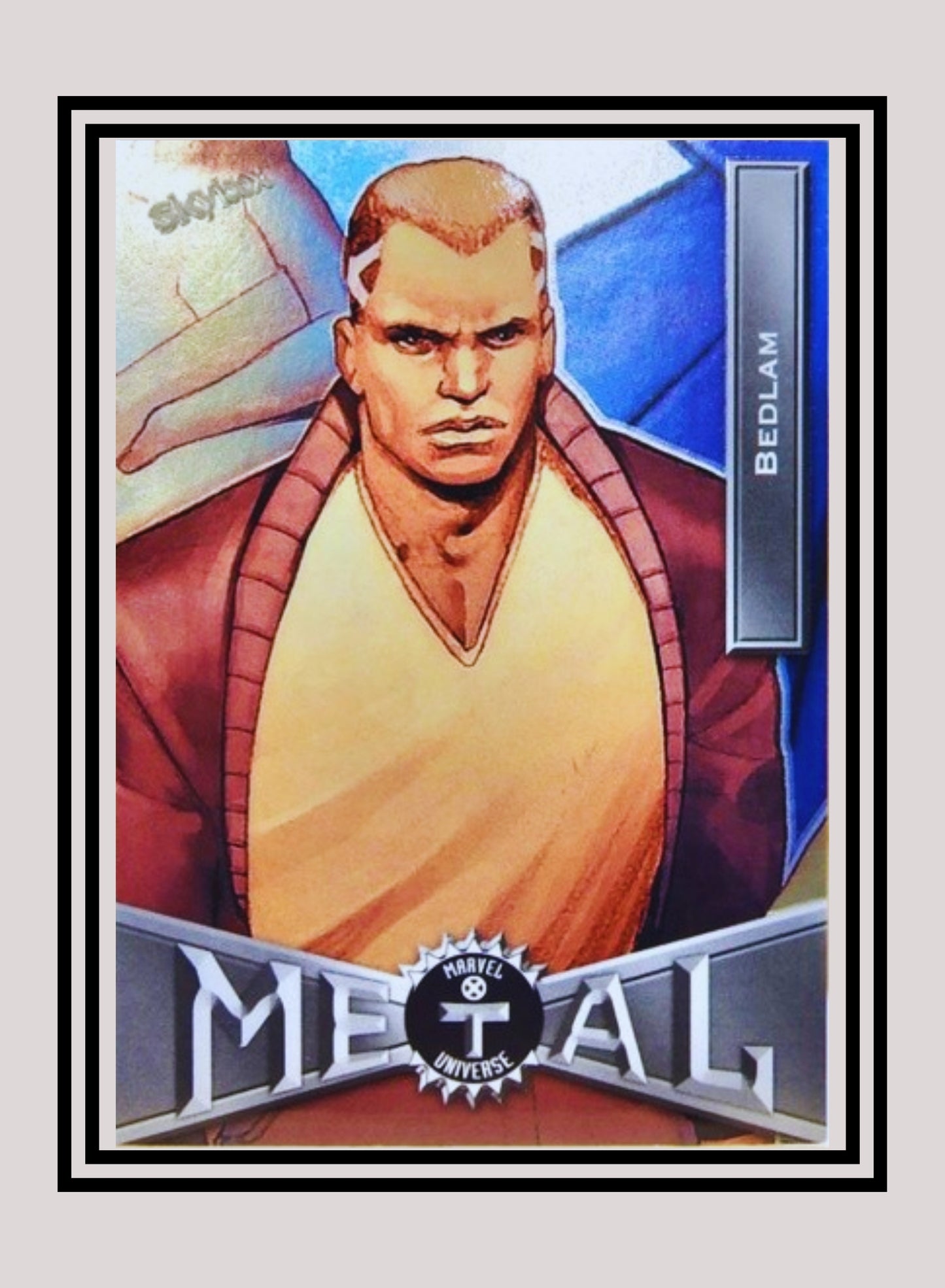 Marvel! 1x Bedlam - Base Low Series (#006 - 2021 Upper Deck X-Men Metal Universe)