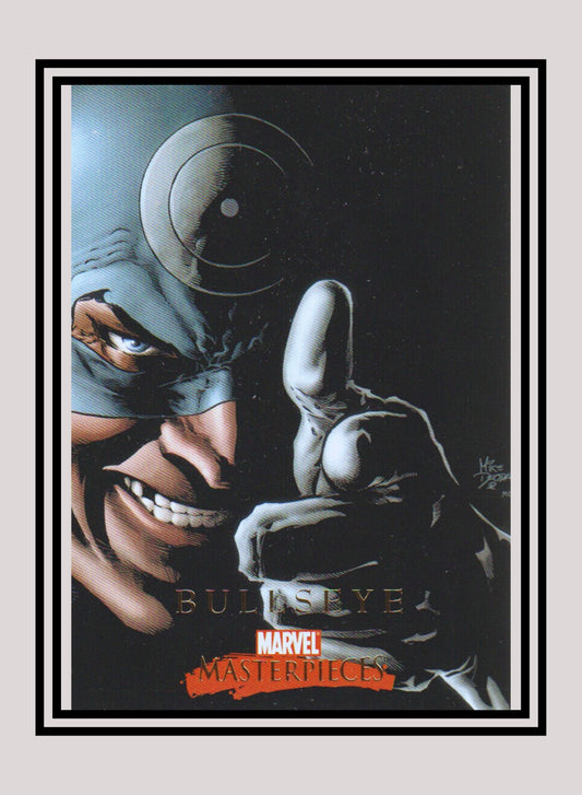 Marvel! 1x Bullseye - Base (#06 - 2008 Upper Deck Marvel Masterpieces Series 2)