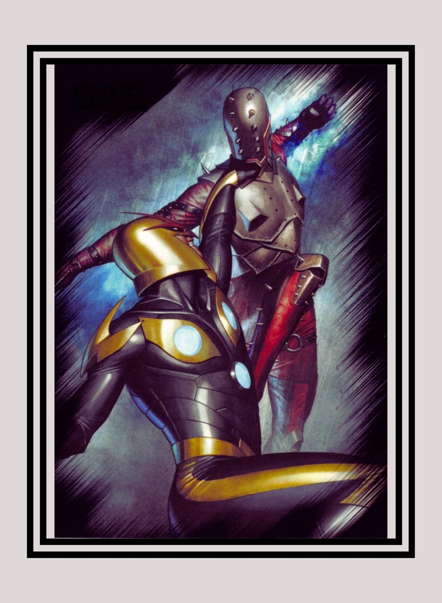 Marvel! 1x Nova vs. Penance - Base (#06 - 2010 Rittenhouse Marvel Heroes & Villains)