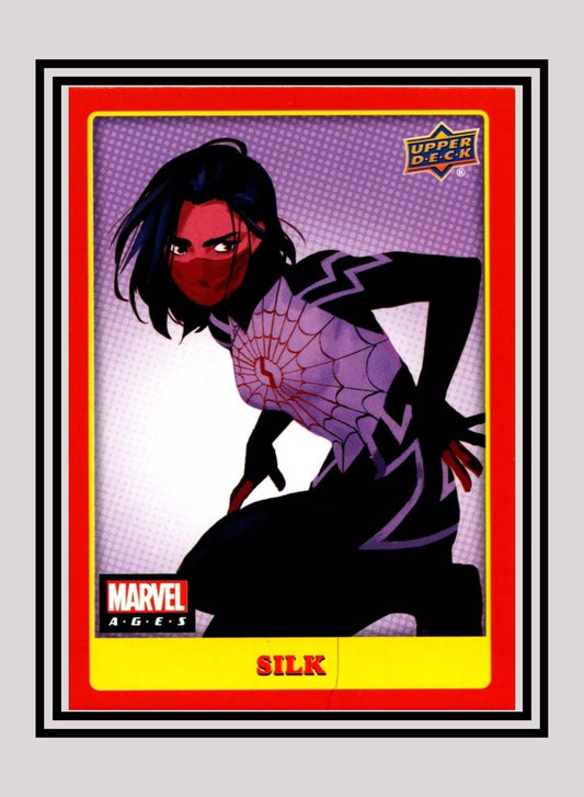 Marvel! 1x Silk - Base (#006 - 2020 Upper Deck Marvel Ages)