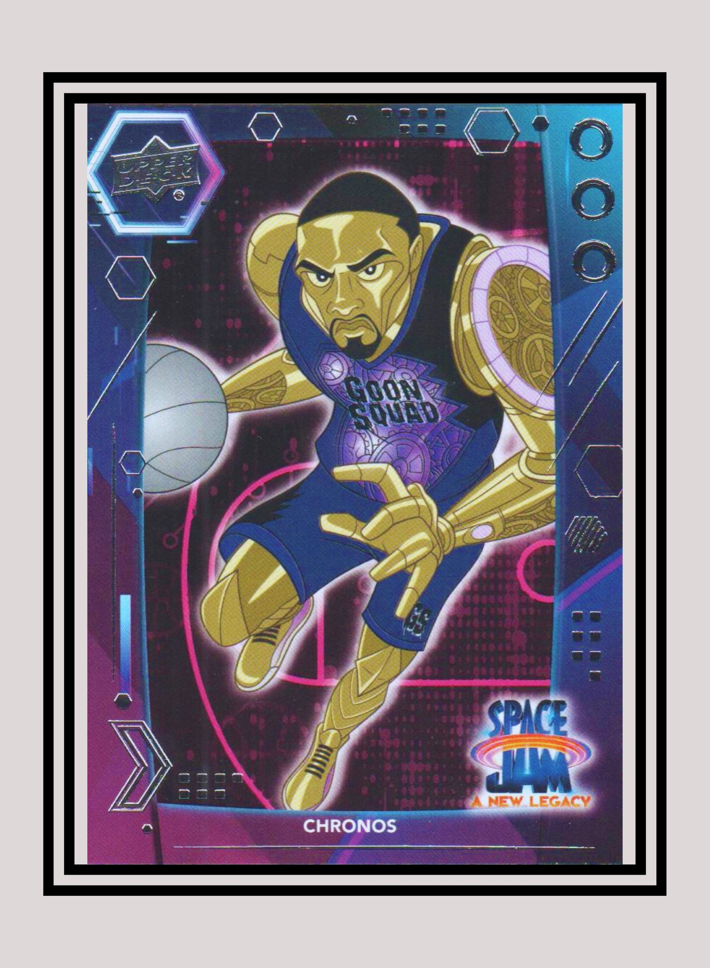 1x Chronos - Base/Blue Parallel (#06 - 2021 Upper Deck Space Jam: A New Legacy)
