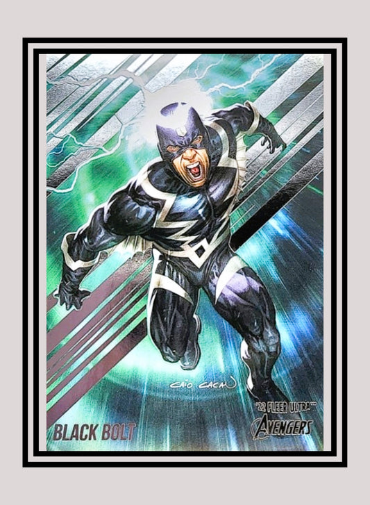 Marvel! 1x Black Bolt - Base (#06 - 2022 Fleer Ultra Avengers)