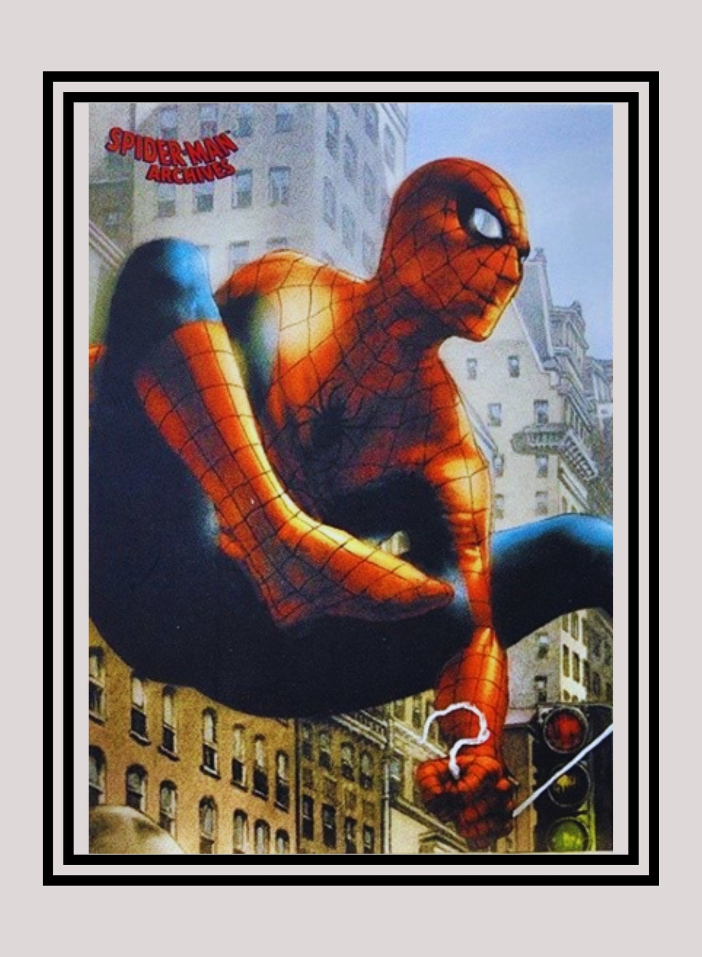 Marvel! 1x Web-Swinging - Base (#06 - 2009 Rittenhouse Spiderman Archives)