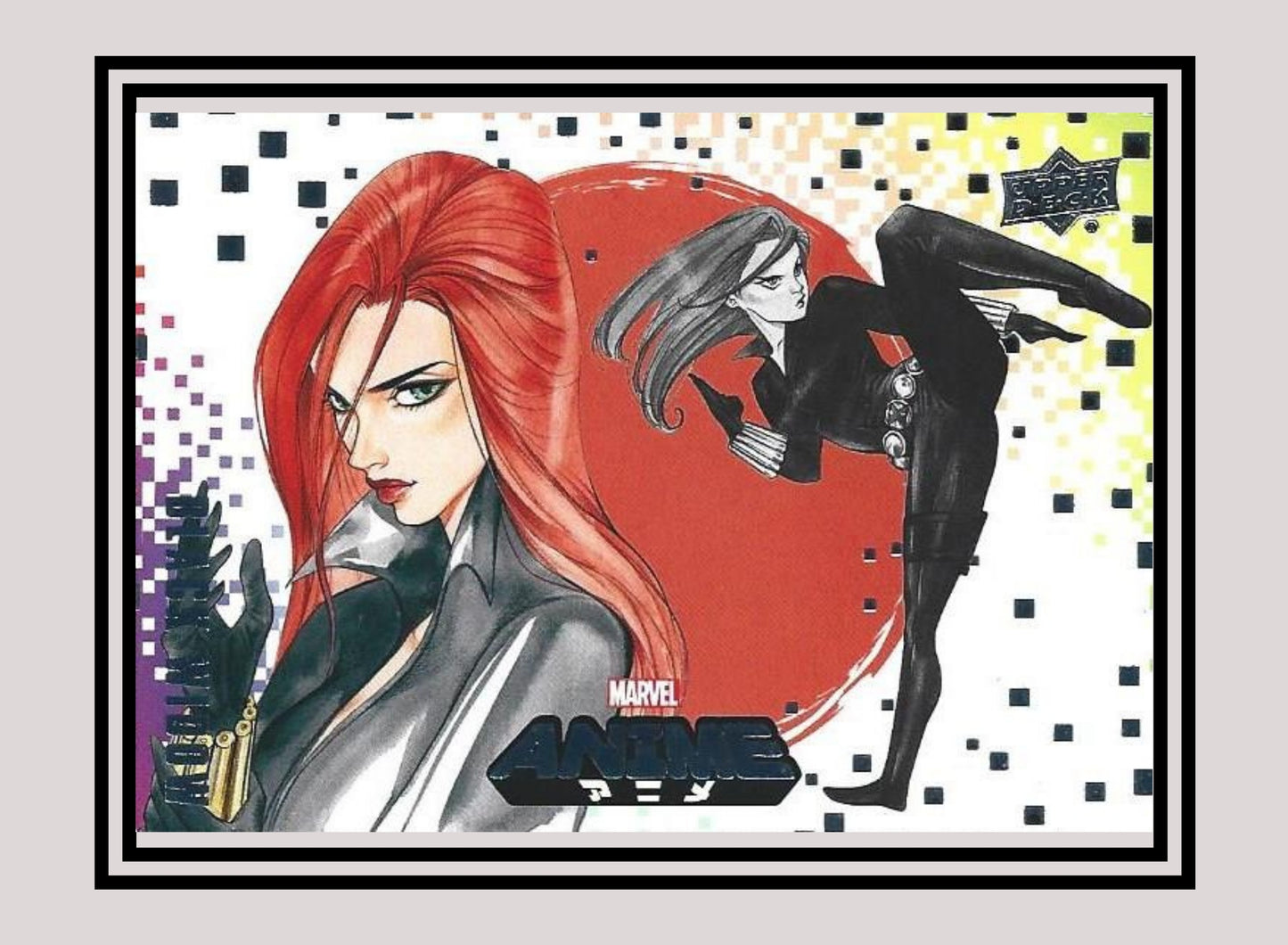 Marvel! 1x Black Widow - Base (#06 - 2020 Upper Deck Marvel Anime)