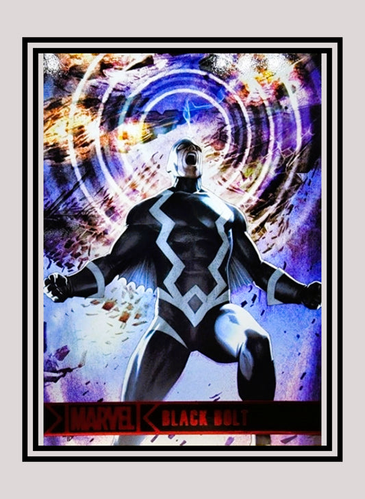 Marvel! 1x Black Bolt - Base (#06 - 2012 Rittenhouse Greatest Heroes)