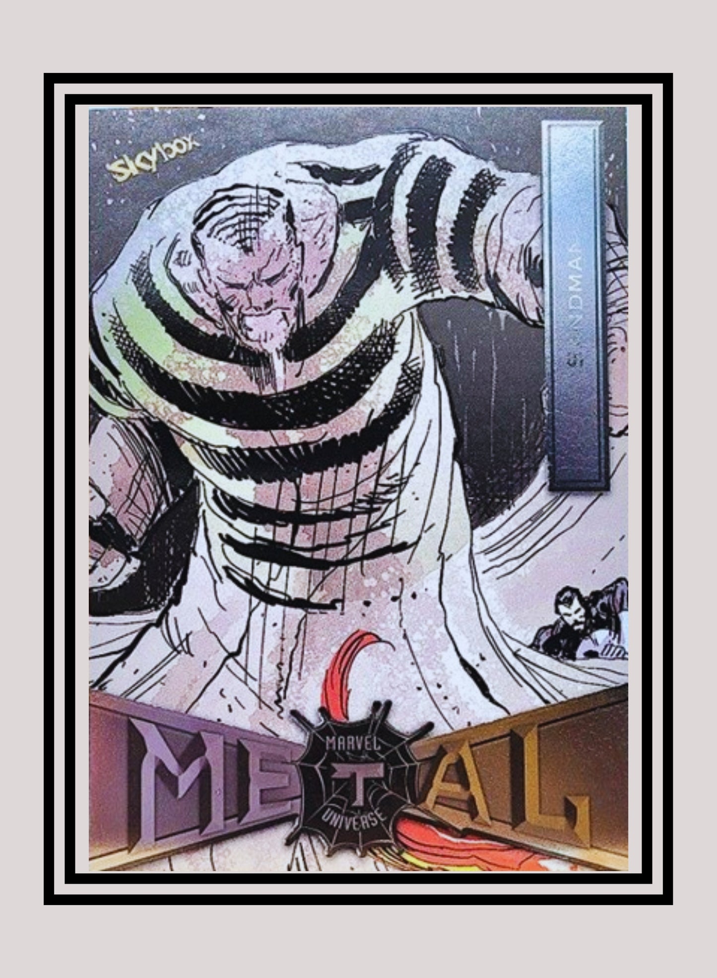 Marvel! 1x Sandman - Base Low Series (#070 - 2021 Upper Deck Spiderman Metal Universe)