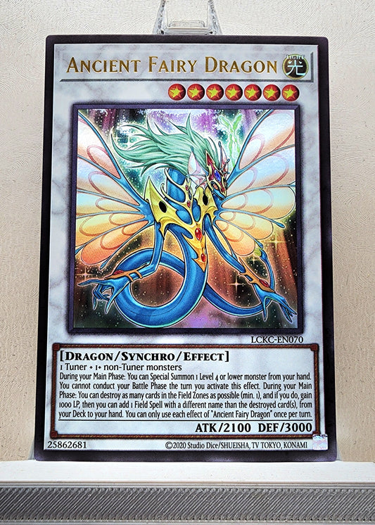 Yugioh! 1x Ancient Fairy Dragon (LCKC - Ultra Rare) Unli Edition