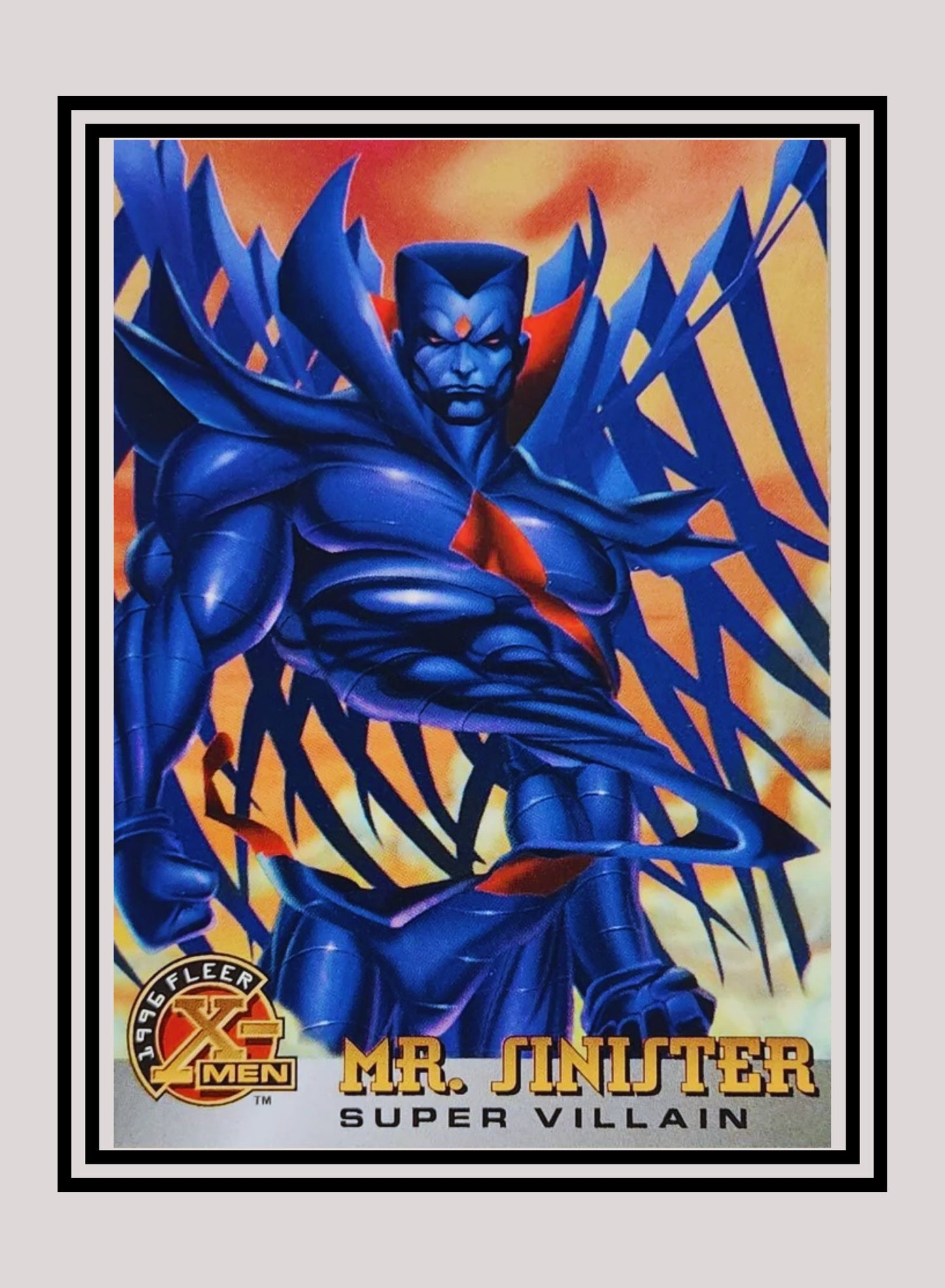 Marvel! 1x Mr. Sinister - Base (#071 - 1996 Fleer X Men)