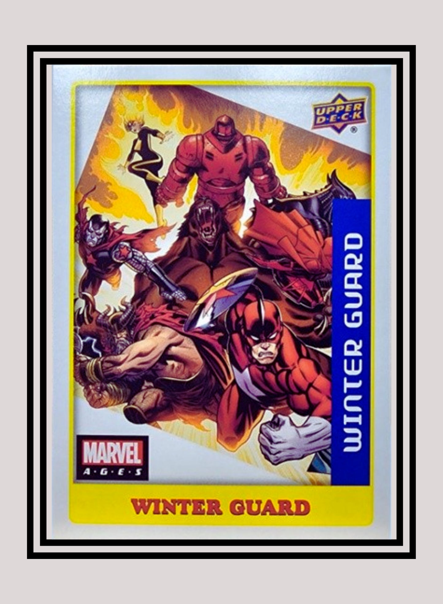 Marvel! 1x Winter Guard - Sticker (#071 - 2020 Upper Deck Marvel Ages)