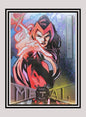 Marvel! 1x Scarlet Witch - Base Low Series (#072 - 2021 Upper Deck Spiderman Metal Universe)