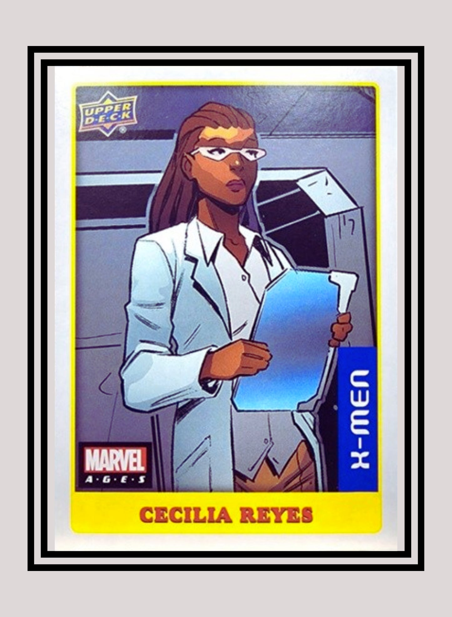 Marvel! 1x Cecilia Reyes - Sticker (#072 - 2020 Upper Deck Marvel Ages)