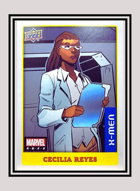 Marvel! 1x Cecilia Reyes - Sticker (#072 - 2020 Upper Deck Marvel Ages)
