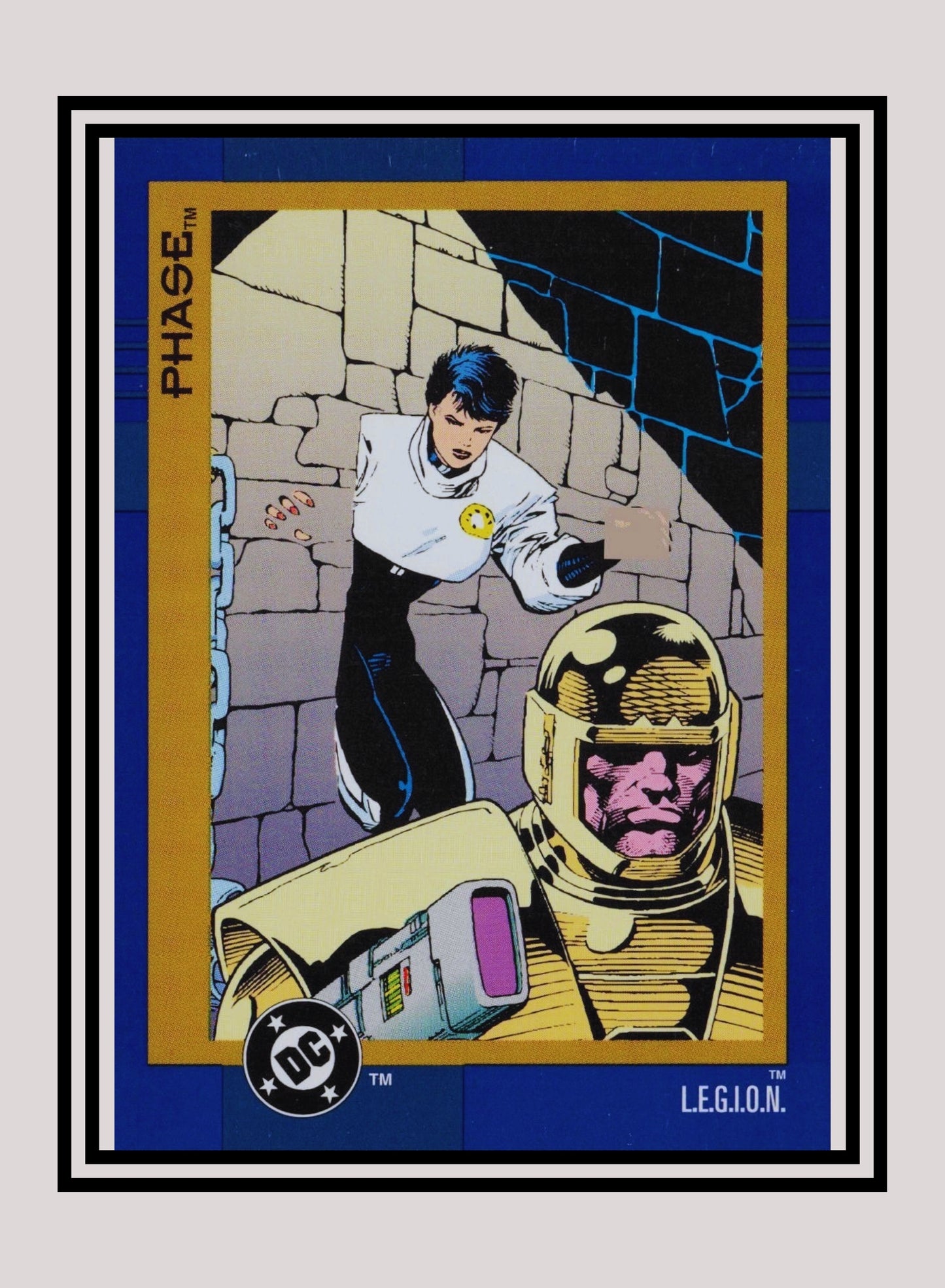 DC! 1x Phase - Base (#073 - 1993 Skybox DC Cosmic Teams)