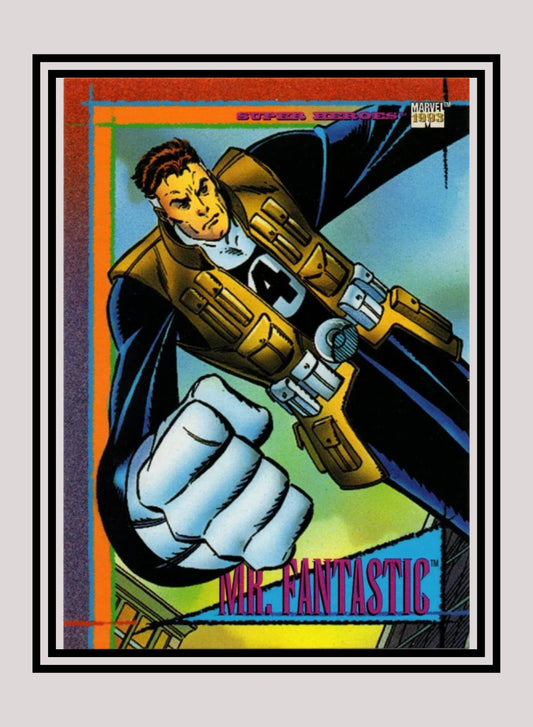 Marvel! 1x Mr. Fantastic - Base (#073 - 1993 Skybox Marvel Universe Series 4)