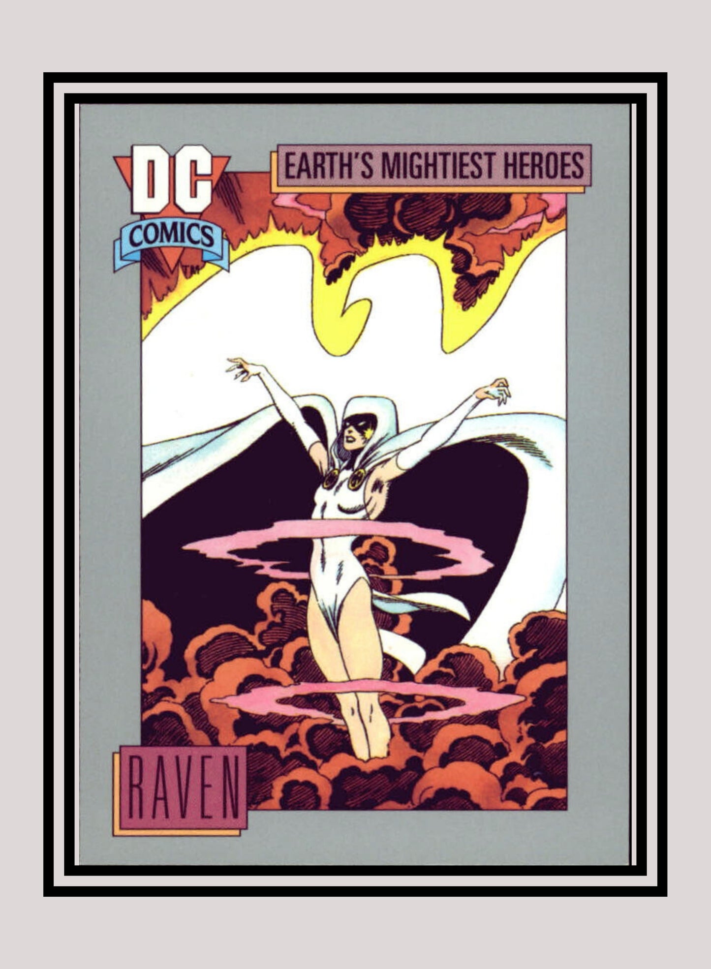 DC! 1x Raven - Base (#073 - 1991 Impel DC Cosmic Cards)