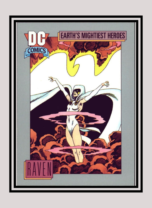 DC! 1x Raven - Base (#073 - 1991 Impel DC Cosmic Cards)