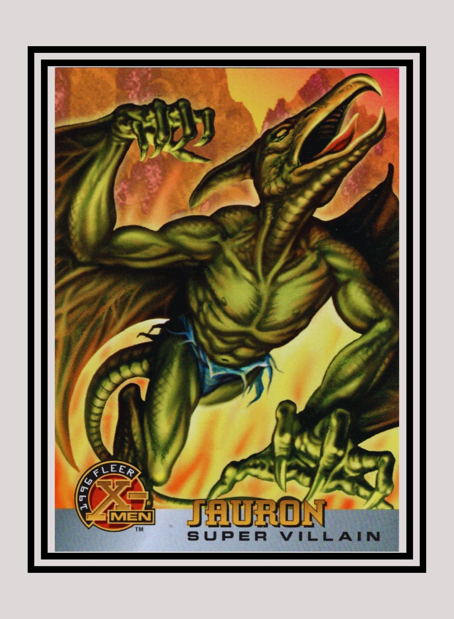 Marvel! 1x Sauron - Base (#074 - 1996 Fleer X Men)