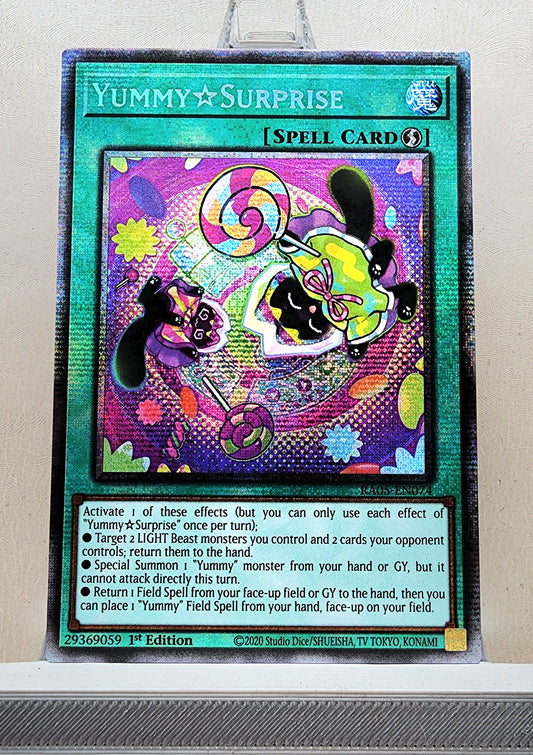 Yugioh! 1x Yummy☆Surprise (RA05 - Starlight Rare) 1st Edition