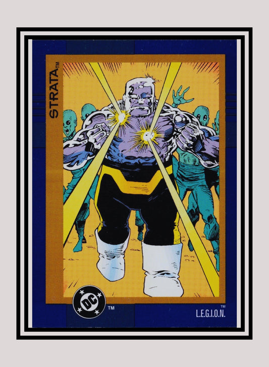 DC! 1x Strata - Base (#075 - 1993 Skybox DC Cosmic Teams)