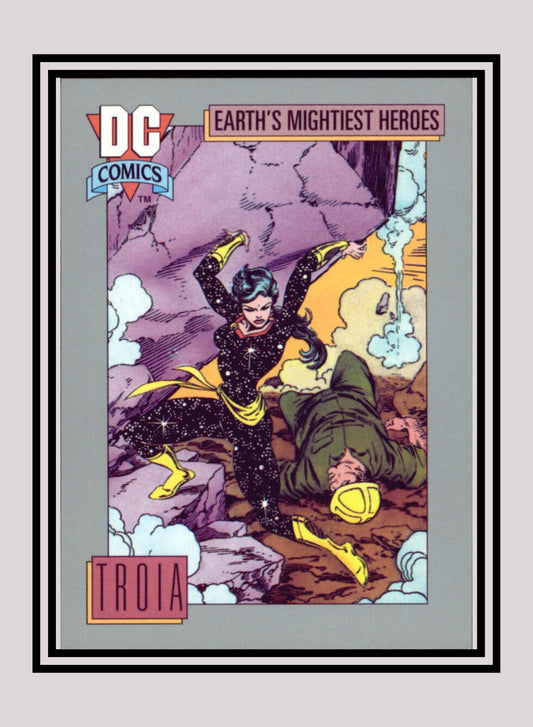 DC! 1x Troia - Base (#076 - 1991 Impel DC Cosmic Cards)