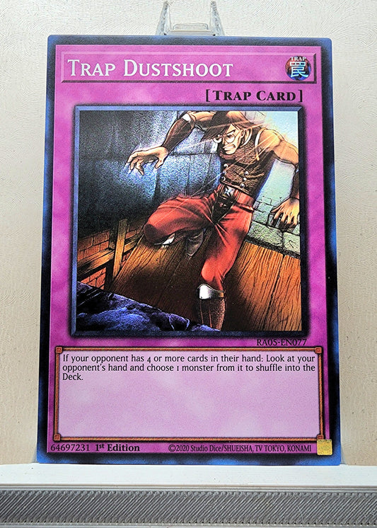 Yugioh! 1x Trap Dustshoot (RA05 - Super Rare) 1st Edition