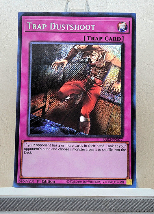 Yugioh! 1x Trap Dustshoot (RA05 - Secret Rare) 1st Edition