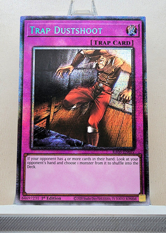 Yugioh! 1x Trap Dustshoot (RA05 - Starlight Rare) 1st Edition