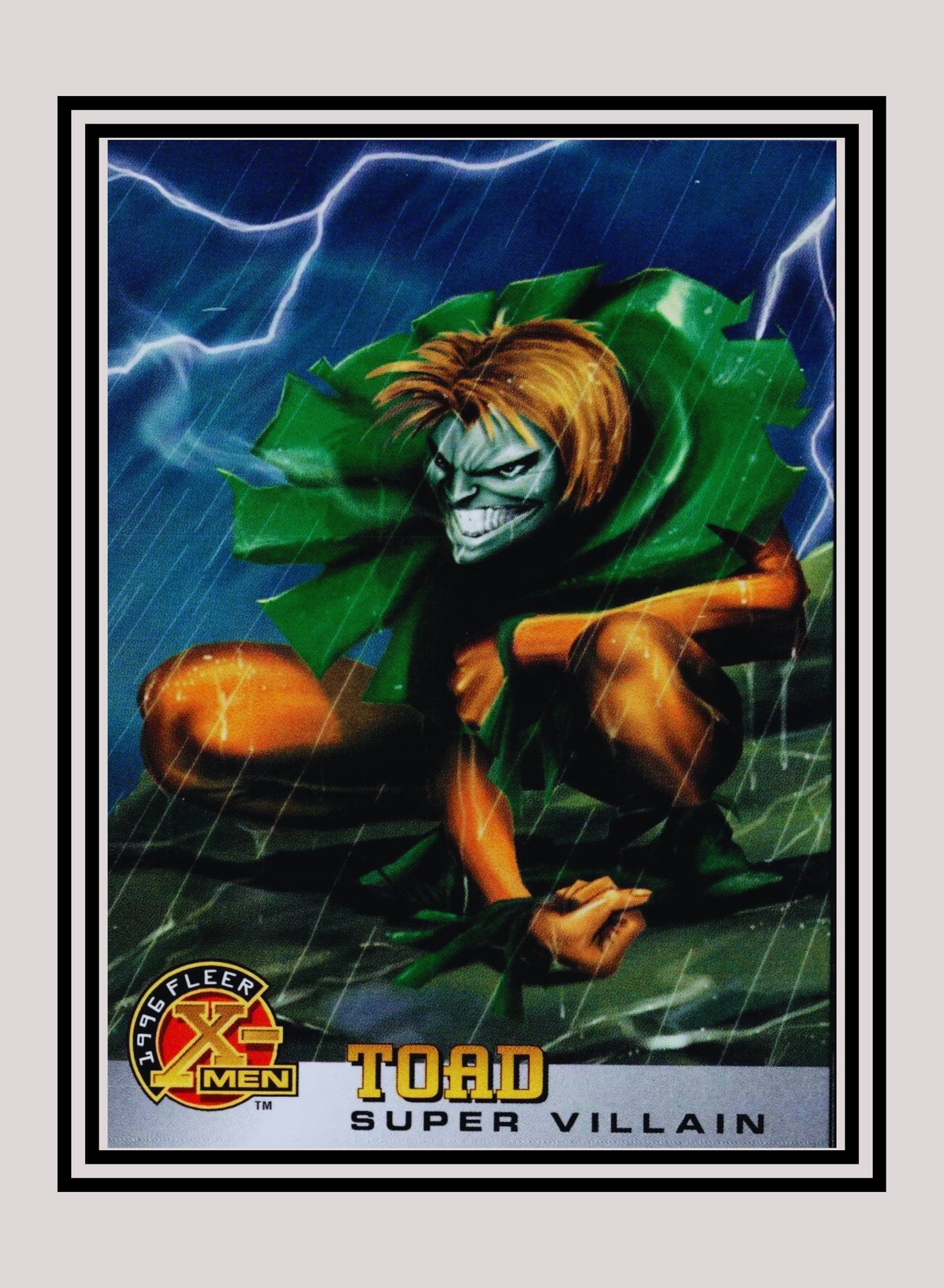 Marvel! 1x Toad - Base (#079 - 1996 Fleer X Men)