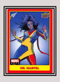 Marvel! 1x Ms. Marvel - Base (#007 - 2020 Upper Deck Marvel Ages)