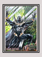 Marvel! 1x Black Panther - Base (#07 - 2022 Fleer Ultra Avengers)