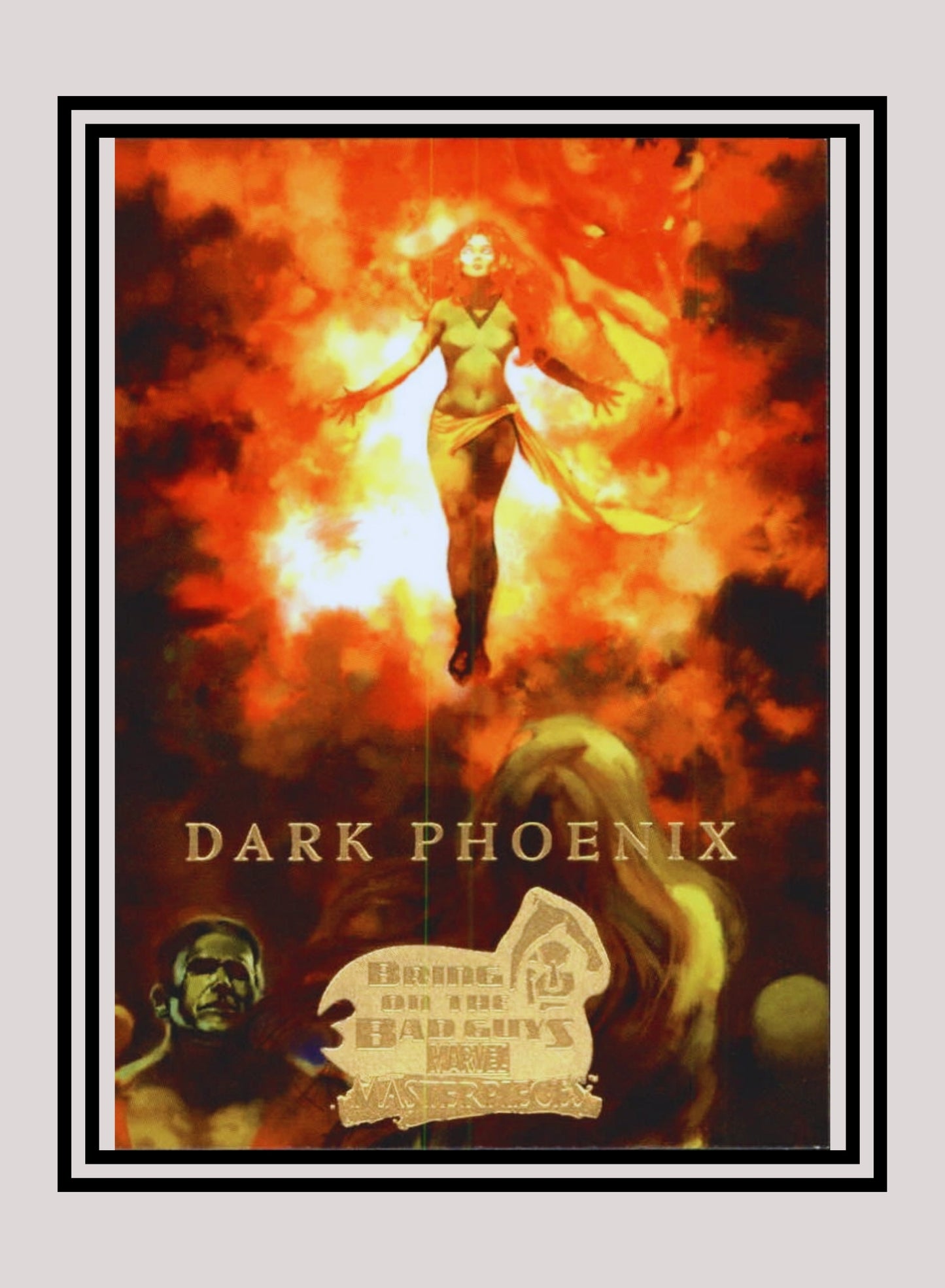 Marvel! 1x Dark Phoenix - Base (#07 - 2008 Upper Deck Marvel Masterpieces Series 3)