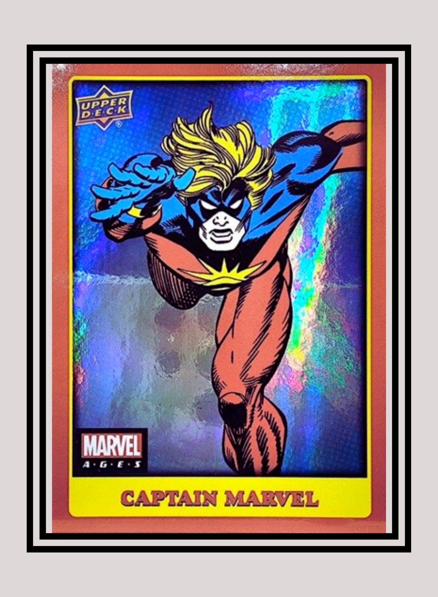 Marvel! 1x Captain Marvel - Foil (#236 - 2020 Upper Deck Marvel Ages)