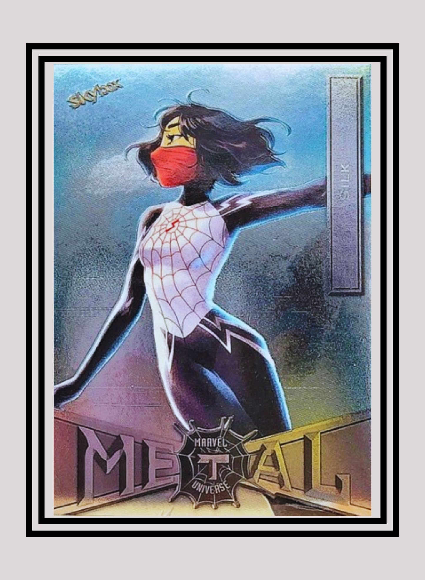 Marvel! 1x Silk - Base Low Series (#080 - 2021 Upper Deck Spiderman Metal Universe)