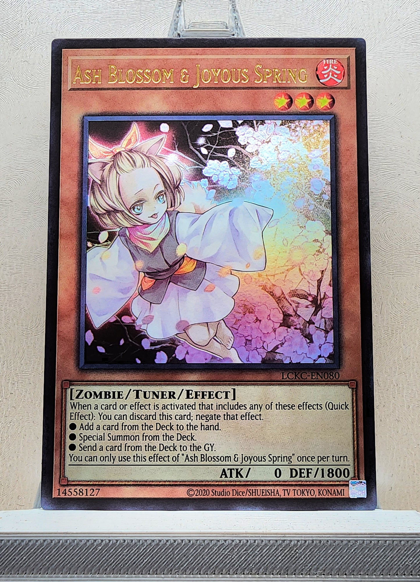 Yugioh! 1x Ash Blossom & Joyous Spring (LCKC - Ultra Rare) Unli Edition