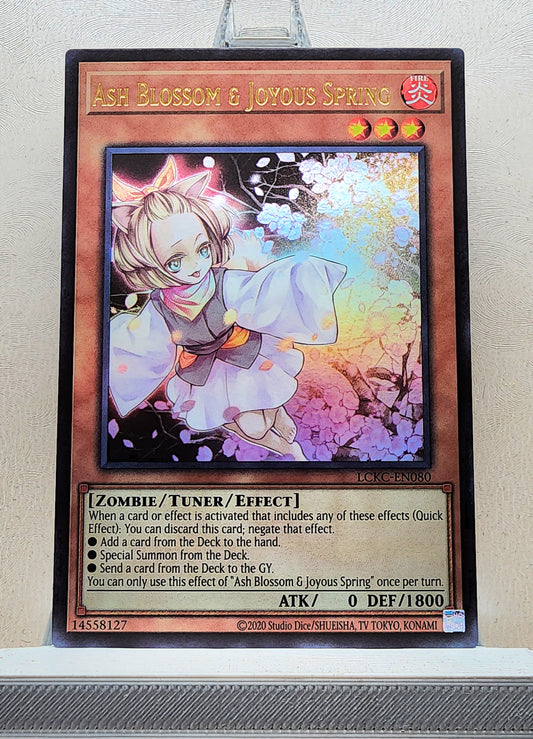 Yugioh! 1x Ash Blossom & Joyous Spring (LCKC - Ultra Rare) Unli Edition