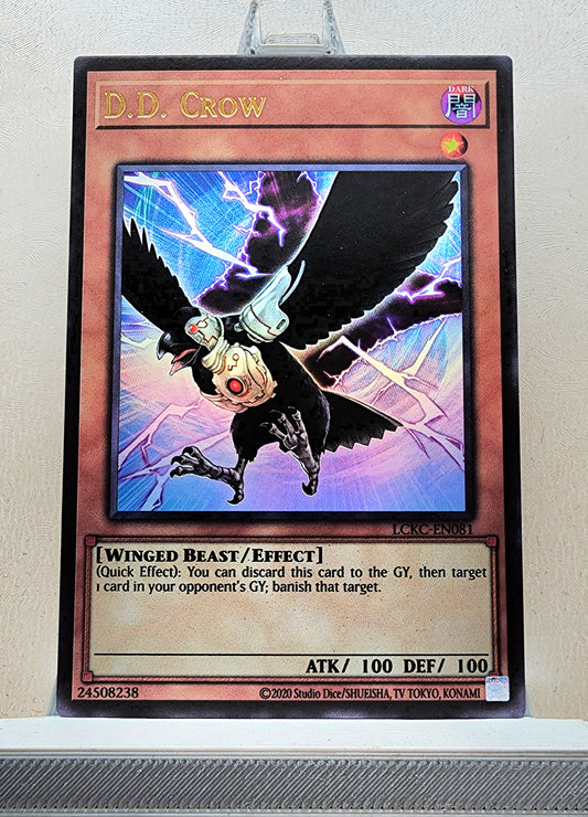 Yugioh! 1x D.D. Crow (LCKC - Ultra Rare) Unli Edition